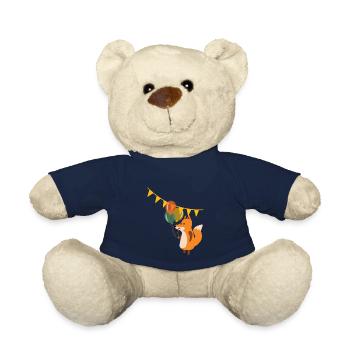 Fuchs mit Luftballons - Teddy - French Navy - Vorne