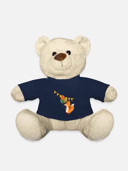 Fuchs mit Luftballons - Teddy - French Navy