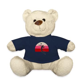 Volleyball vintage - Teddy Bear - french navy - Front