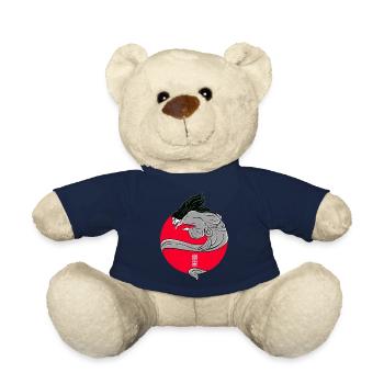 Yurei, fantôme du Japon - Nounours - bleu marine - Devant