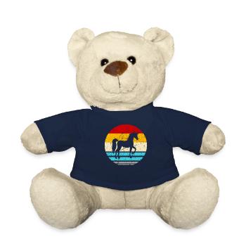 Einhorn Unicorn Einhörner - Teddy - French Navy - Vorne