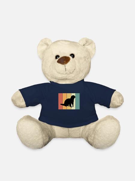 Loutres - Nounours - bleu marine