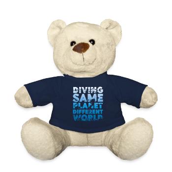 Scuba Diving Diver Diving Same - Nounours - bleu marine - Devant