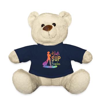 SUP Paddleboard Girl Watercolor - Teddy - French Navy - Vorne