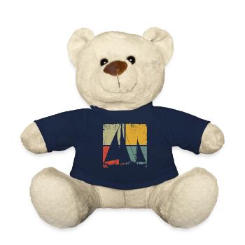 Sailing Vintage Sailboat - Teddy - French Navy - Vorne