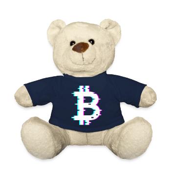 Le Bitcoin - Nounours - bleu marine - Devant