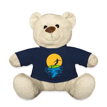 Abend Sonne Surfer - Teddy - French Navy - Vorne