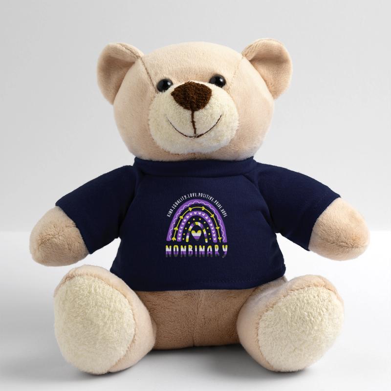 Nonbinary Pride Nonbinary Rainbow Teddy Bear