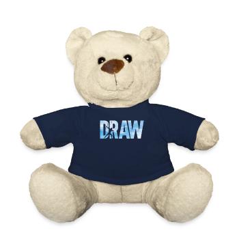 Archery Bow Archer Draw - Teddy Bear - french navy - Front
