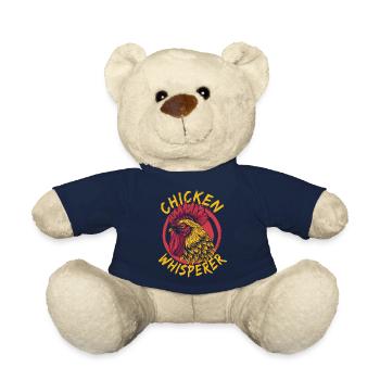 Hühnerflüsterer Chicken Whisperer - Teddy Bear - french navy - Front