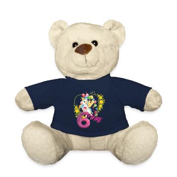 Sechster Geburtstag - Teddy - French Navy - Vorne