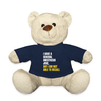 General anesthesia joke - Teddy Bear - french navy - Front