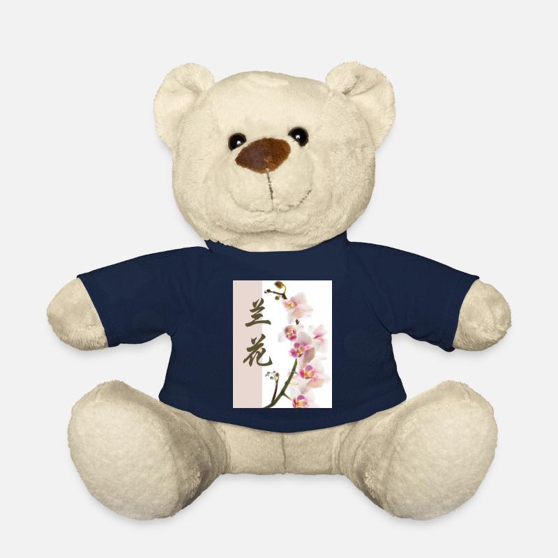 Orchid - Teddy Bear - french navy