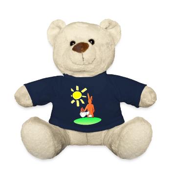 Freundschaft - Die Henne Maja - Teddy - French Navy - Vorne