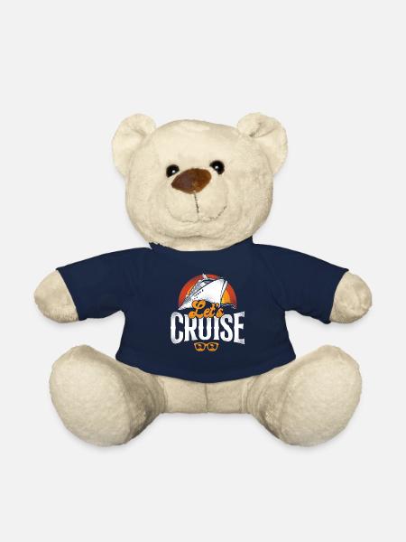 Cruise Ship Vacation Vintage Let's - Teddy - French Navy