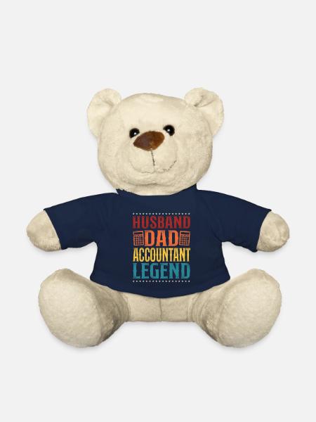 Comptable Comptable Comptable Comptabilité - Nounours - bleu marine