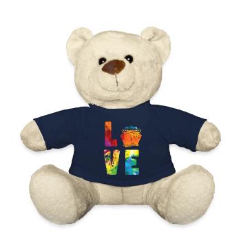 Cruise Ship Vacation Watercolor - Teddy - French Navy - Vorne