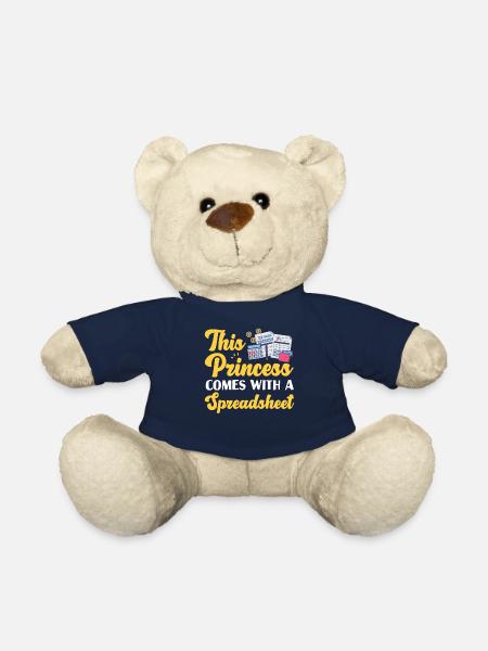 Comptable Comptable Comptable - Nounours - bleu marine