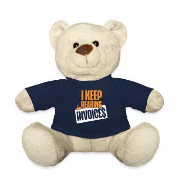 Accountant Bookkeeper Accounting I - Teddy Bear - french navy - Front