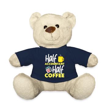 Accountant Bookkeeper Accounting - Teddy Bear - french navy - Front