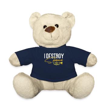 Le trompettiste I Destroy Silence - Nounours - bleu marine - Devant