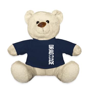 Drag Racing Race Car Vintage Drag - Teddy Bear - french navy - Front