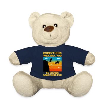 Wingsuit fliegen Base Jumping Fallschirmspringen Wingsuiting - Teddy - French Navy - Vorne