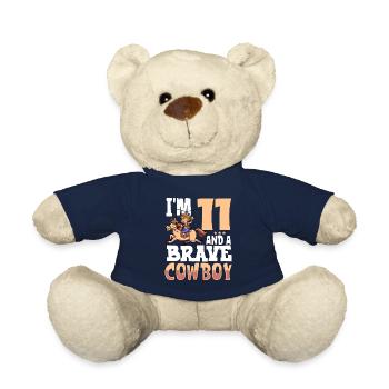 Ich bin 11 - Jungen Cowboy - Teddy - French Navy - Vorne