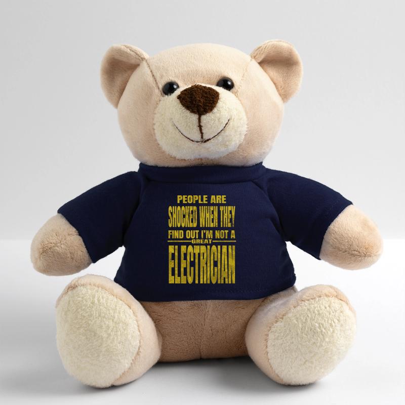 present electronics socket prop bday fun Teddy Bear