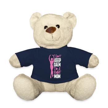 Ballet Dancer Dance Girl Ballerina - Teddy - French Navy - Vorne