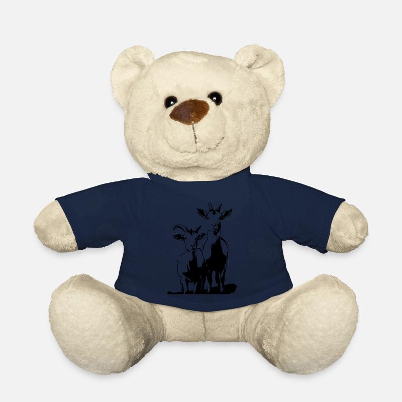 CHÈVRES - Nounours - bleu marine