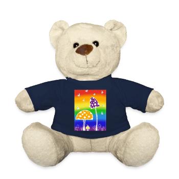 Pilze im Regen - Teddy - French Navy - Vorne
