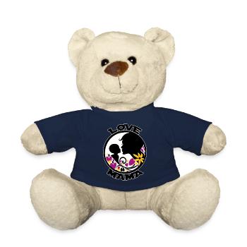 MUTTER LIEBE - LIEBE MAMA - Teddy - French Navy - Vorne