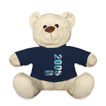 2005. Limited Edition T-Shirt Geburtstags Idee - Teddy - French Navy - Vorne