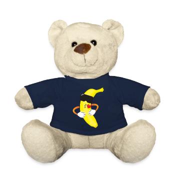 lustige Banane - Teddy - French Navy - Vorne