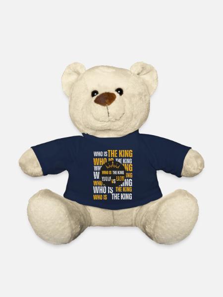 Qui le Roi ? - Nounours - bleu marine