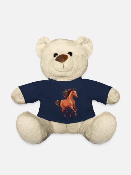 Das glückliche Pferd Cartoon-Kapriolen und komische Eskapaden - Teddy - French Navy