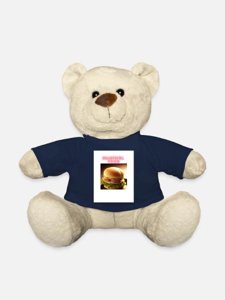 Belle nourriture - Nounours - bleu marine