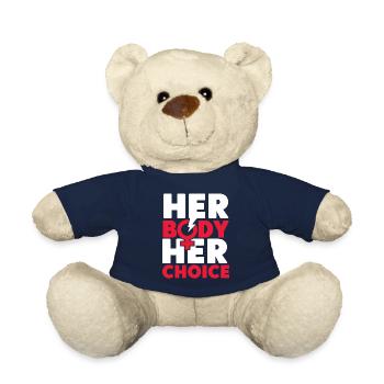Feminist Her Body Her Choice - Teddy - French Navy - Vorne