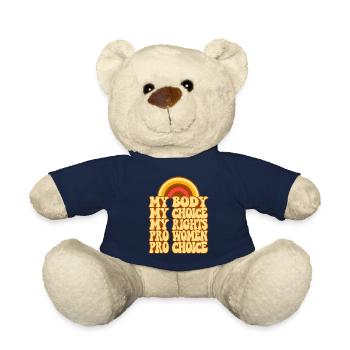 Feminist My Body My Choice My - Teddy - French Navy - Vorne