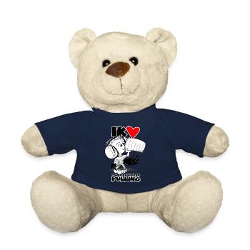 1220 tp boy bw - Teddy Bear - french navy - Front