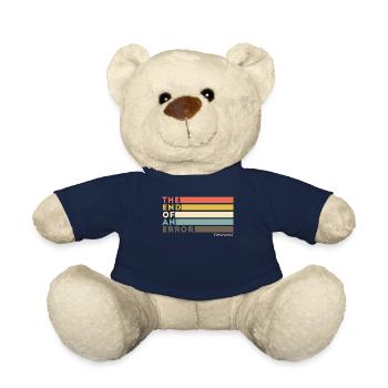 Happy Divorce Party Retro The End - Teddy Bear - french navy - Front