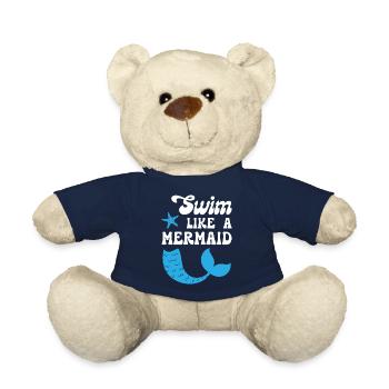 Swim Like a Mermaid - Teddy - French Navy - Vorne