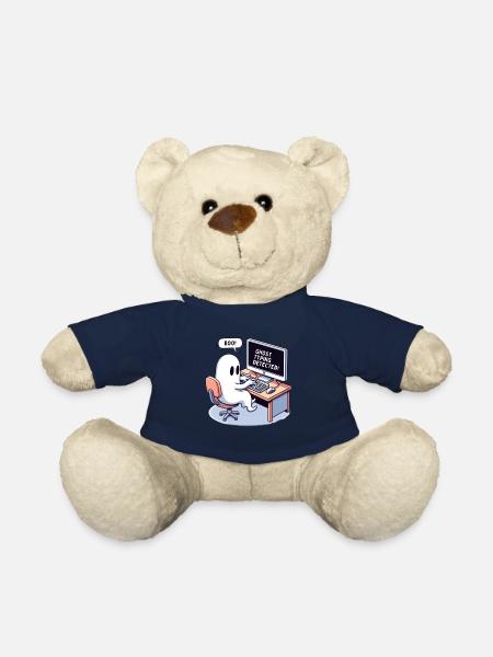 GHOST TYPING DETECTED! -Boo! - Teddy Bear - french navy