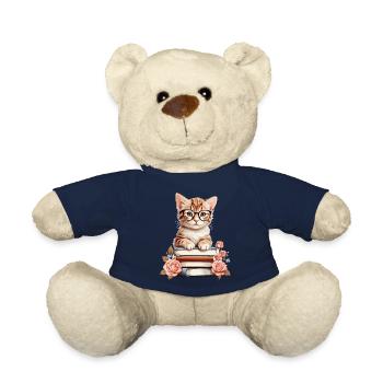 Schlaue Baby Katze - Teddy - French Navy - Vorne