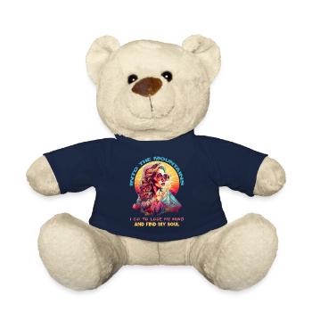 Trouver mon cadeau d’âme Wander Woman & Village Kids - Nounours - bleu marine - Devant