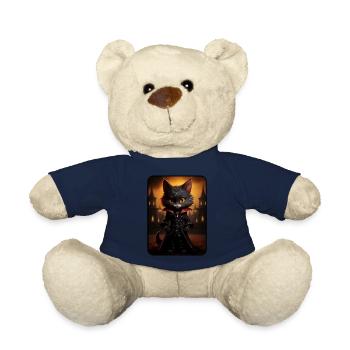 Dajana the Vampire - Cat - Teddy Bear - french navy - Front