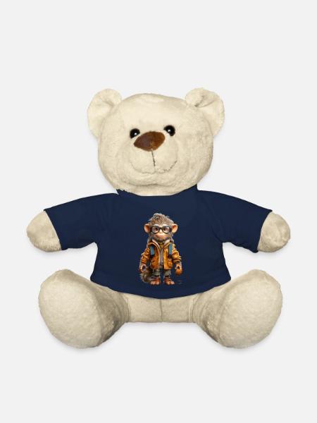 Udo der Entdecker Affe - Teddy - French Navy