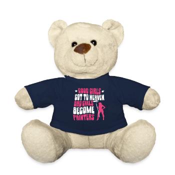 House Painter Decorator Female - Teddy Bear - french navy - Front