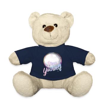 Love yourself Seifenblase - Teddy - French Navy - Vorne